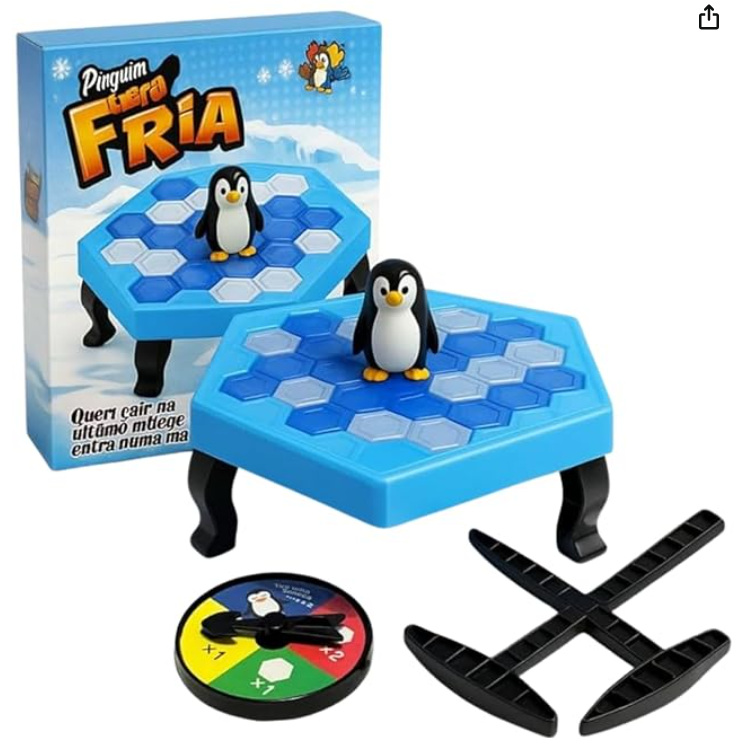 O FONO INDICA: PINGUIM NUMA FRIA